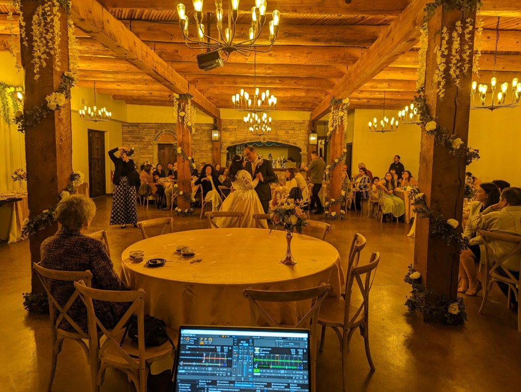 Wedding at the Blue Door Venue