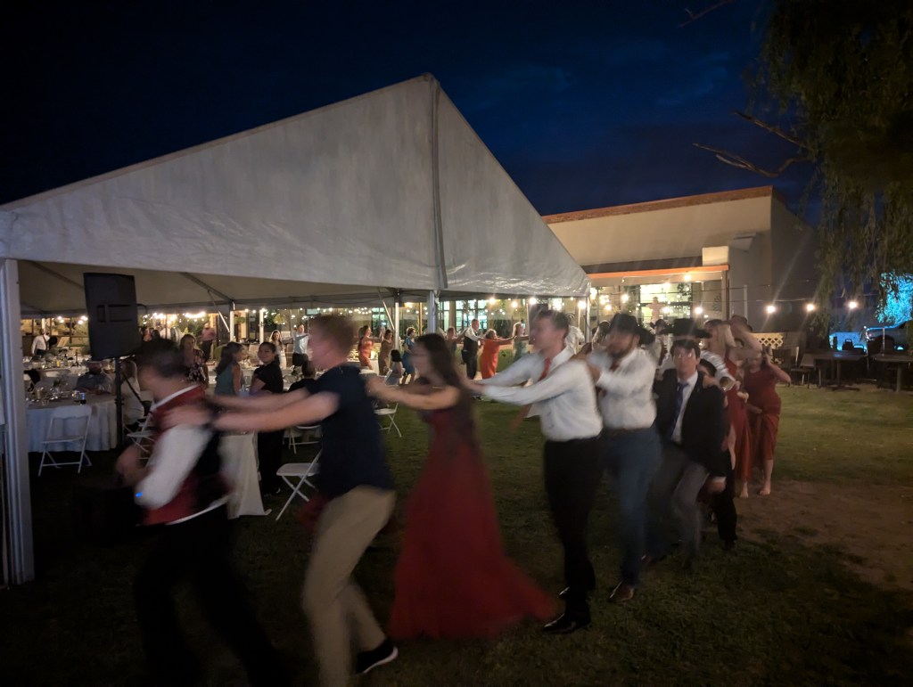 Wedding at Les Combes Winery