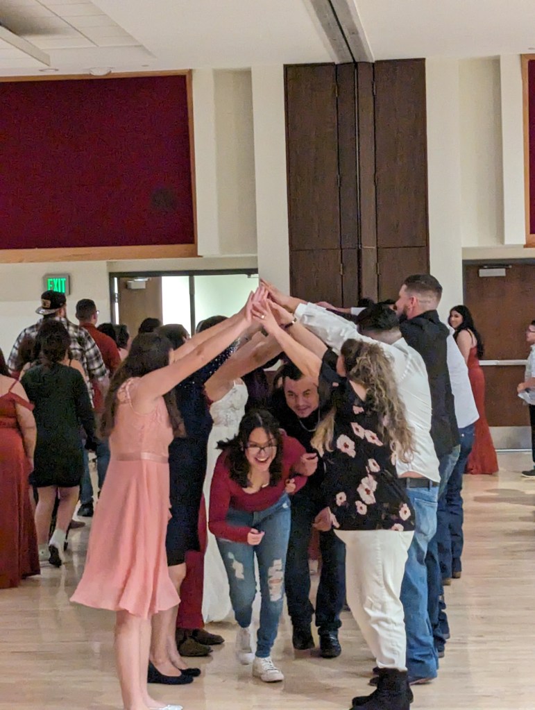 Marcha at NMSU Wedding